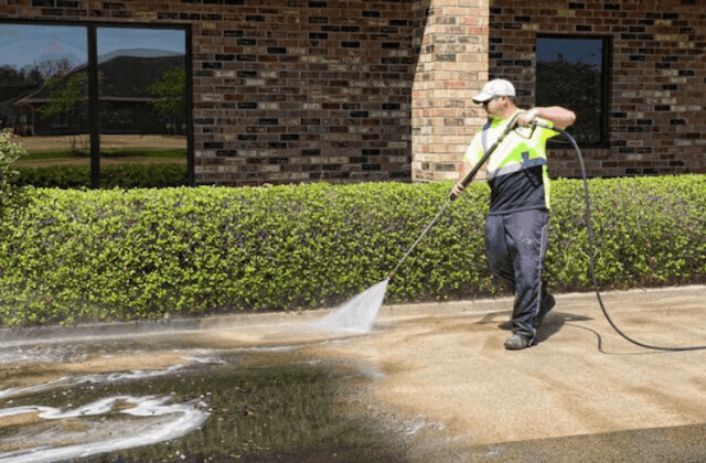 commercial concrete cleaning in georgetown